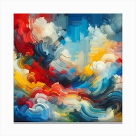 Abstract Painting 125 Canvas Print