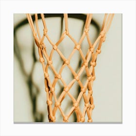 Basketball Net Canvas Print