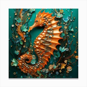 Seahorse 16 Canvas Print