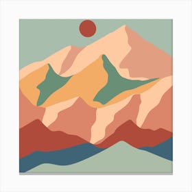 Mountain Landscape 7 Canvas Print