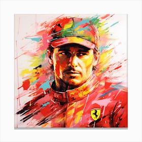 Michael Schumacher Canvas Print