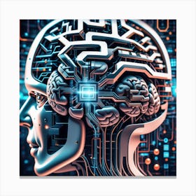 Artificial Intelligence 118 Canvas Print