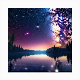 Starry Night Sky 7 Canvas Print