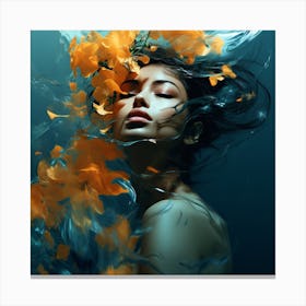 Mermaid Canvas Print