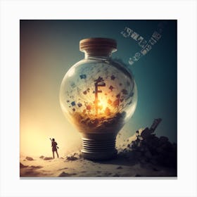 Light Bulb 1 Canvas Print