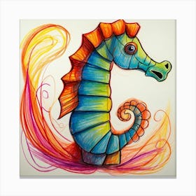 Seahorse 6 Canvas Print