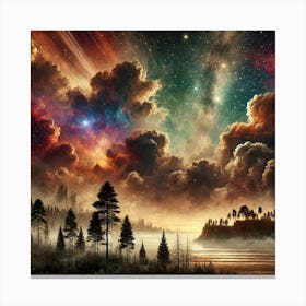 Galaxy Wallpaper 56 Canvas Print