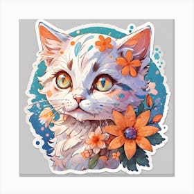 Kitty Cat Canvas Print