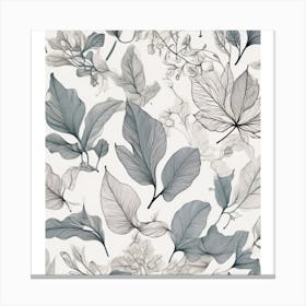 Leaves And Vines Canvas Print