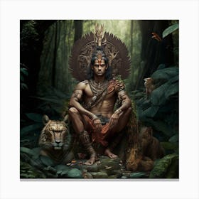 Protectors of the forest 1 Canvas Print