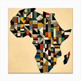 Contours of Diversity Canvas Print