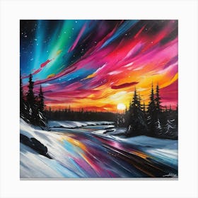 Aurora Borealis 93 Canvas Print