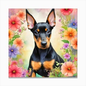 Doberman Pinscher 1 Canvas Print