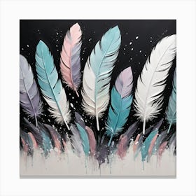 Feathers 2 Canvas Print