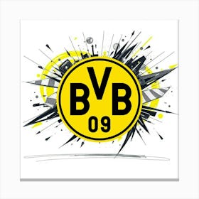 Borussia Dortmund Logo Wall Art 39 Canvas Print