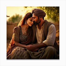 Love in Punjab Canvas Print