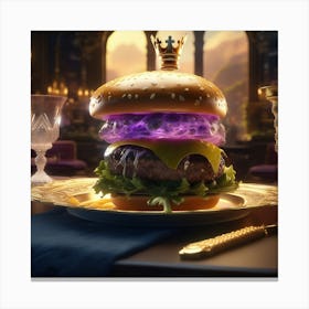 Burger King 2 Canvas Print