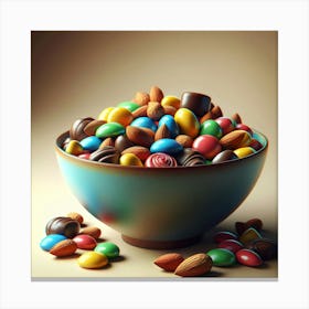 Candy Bowl Canvas Print