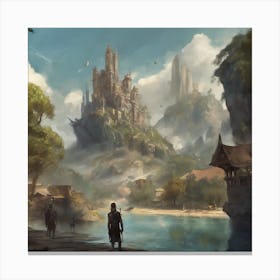 Elder Scrolls 3 Canvas Print