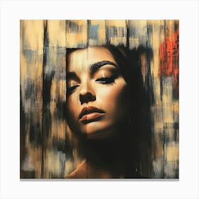 Portrait Of A Woman 18 Canvas Print