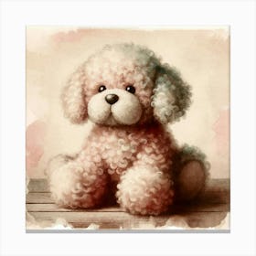 Poodle Canvas Print