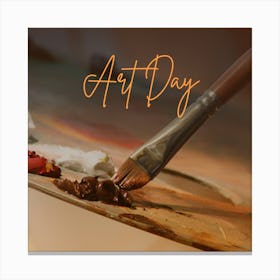 Art day Canvas Print