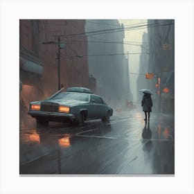 Rainy Day 16 Canvas Print
