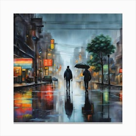 Rainy Day Canvas Print