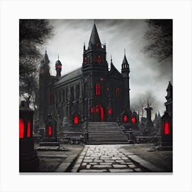 Gothic Death Canvas Print