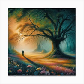 Walk In The Woods Canvas Print