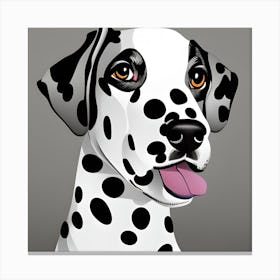 Adorable Dalmatian Canvas Print