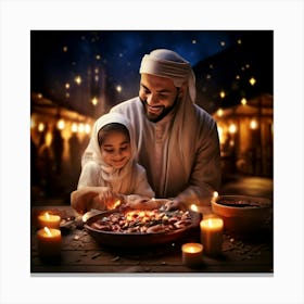 Celebration Joy Festivity Islam Culture Happiness Family Unity Blessings Ramadan Tradition (3) Canvas Print