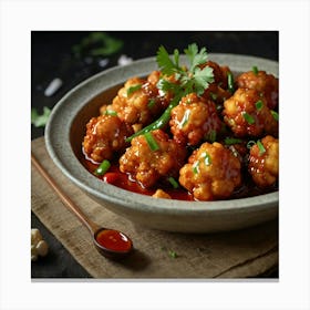 Chinese Fried Cauliflower 1 Canvas Print