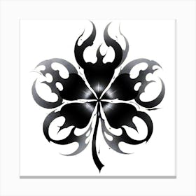 Shamrock Tattoo Canvas Print