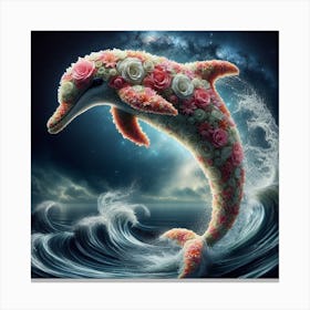 Dolphin 3 Canvas Print