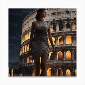 Colossion Canvas Print