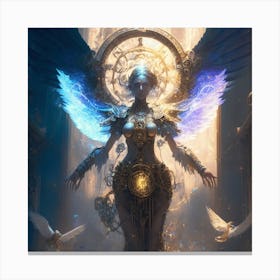 Angel Of The Machine Canvas Print