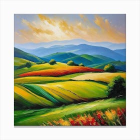 Landscape Painting 125 Canvas Print