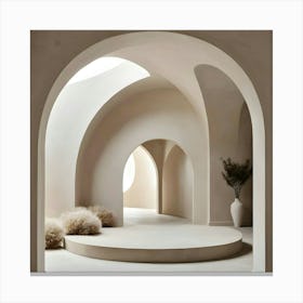 Arched Room 11 Canvas Print