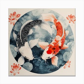 Koi Fish 8 Canvas Print