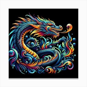 Dragon Painting Canvas Print