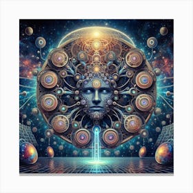 Psychedelic Art 28 Canvas Print