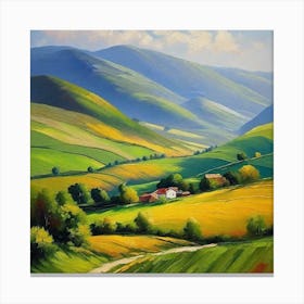 Landscape Painting 134 Canvas Print