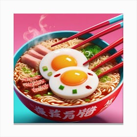 Asian Ramen Canvas Print