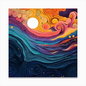 Abstract Abstract Abstract Art Canvas Print