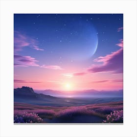 Soft Lavender Canvas Print