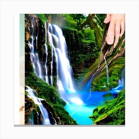 Waterfall 2 Canvas Print