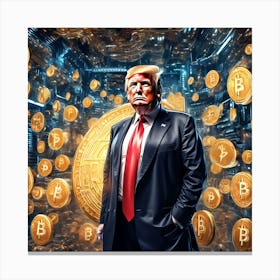 Donald Trump Canvas Print