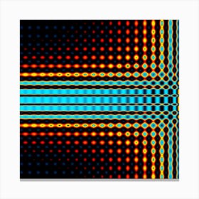 Signal Background Pattern Light 1 Canvas Print