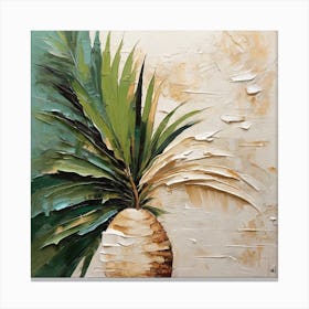 Palm leaf 8 Canvas Print